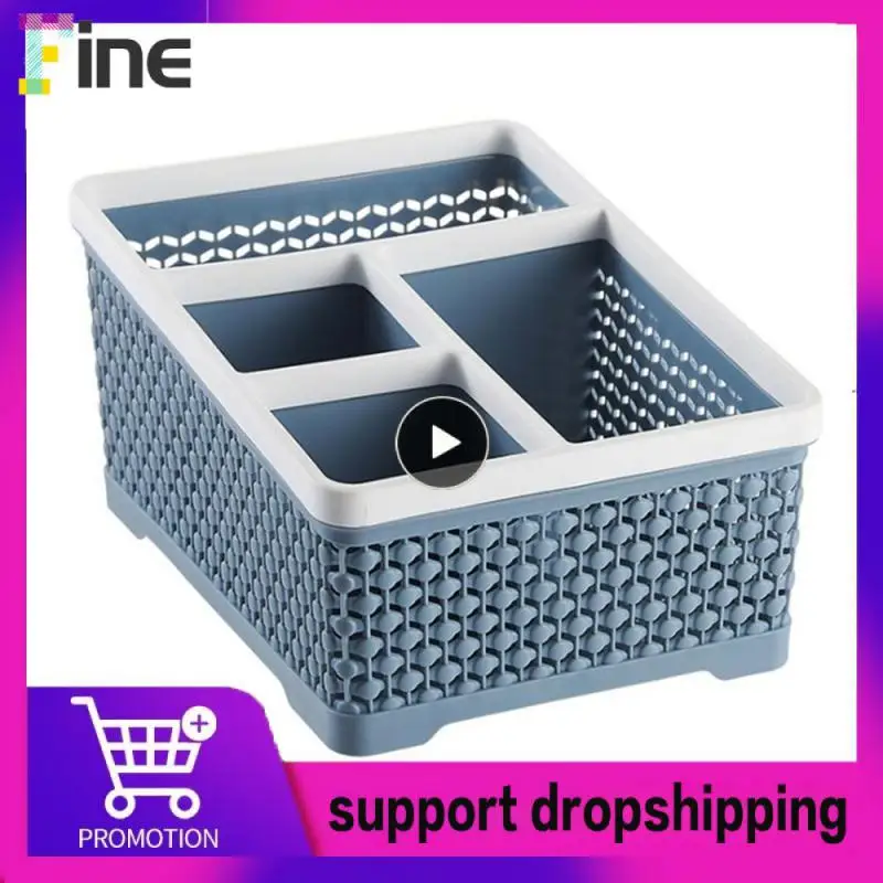 

Silicone Soft Handle Vine Weaving Storage Box Plastic Case Thick And Durable Sundries Storage Box Exquisite Craftsmanship