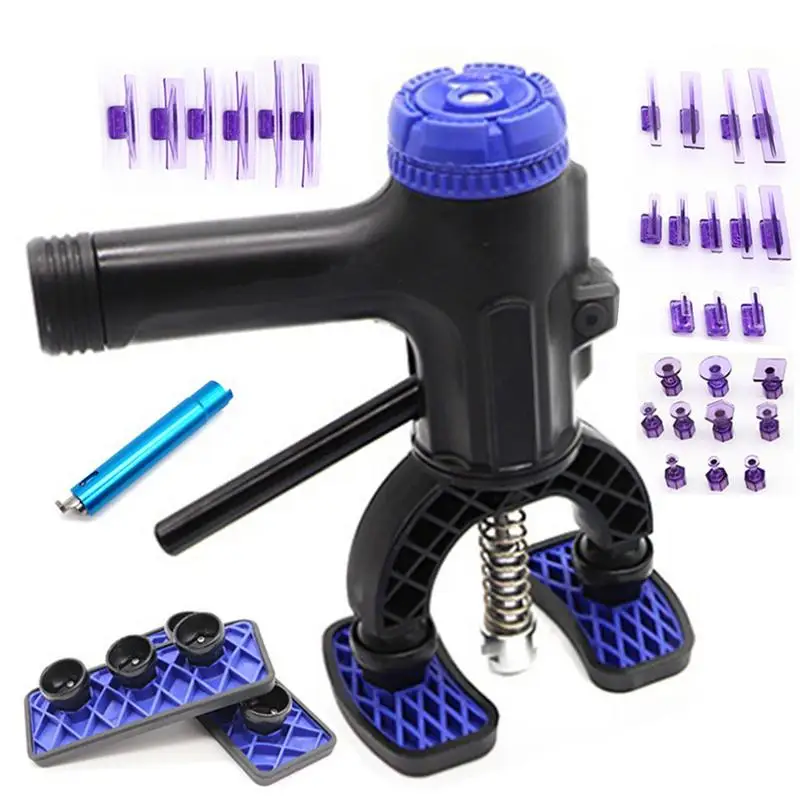 

Dent Repair Lifter Auto Adjustable Body Dent Removal Puller Tool 28 Glue Puller Tabs Included Vehicle Maintenance Tool For