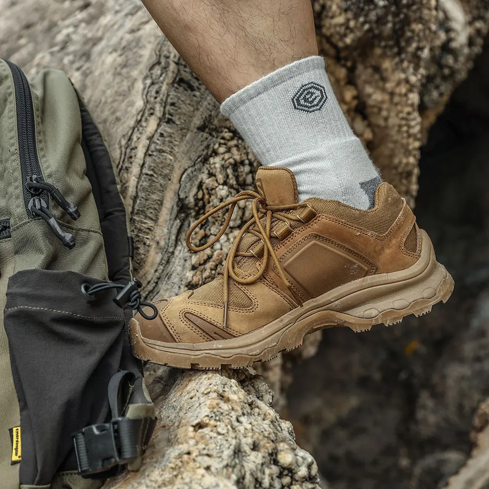 Emersongear Blue Label "Iguana" Functional Mid-Top Socks 1Pair 18cm Tactical Hosiery Deodorizing Comfortable Camping Daily
