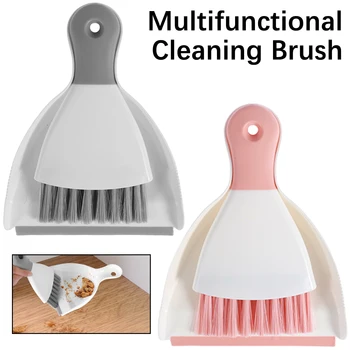 Mini Broom & Dustpan Set – Portable Desktop Cleaning Brush 1