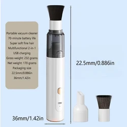 Compact 3 - in - 1 Portable Vacuum Cleaner for Versatile Surface Cleaning (White)