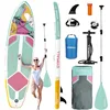 Paddle Board Inflatable Stand Up SUP Paddle Boards for Adults Youths of All Skill Levels Wide Non-Slip Deck Design Blow Up Padd