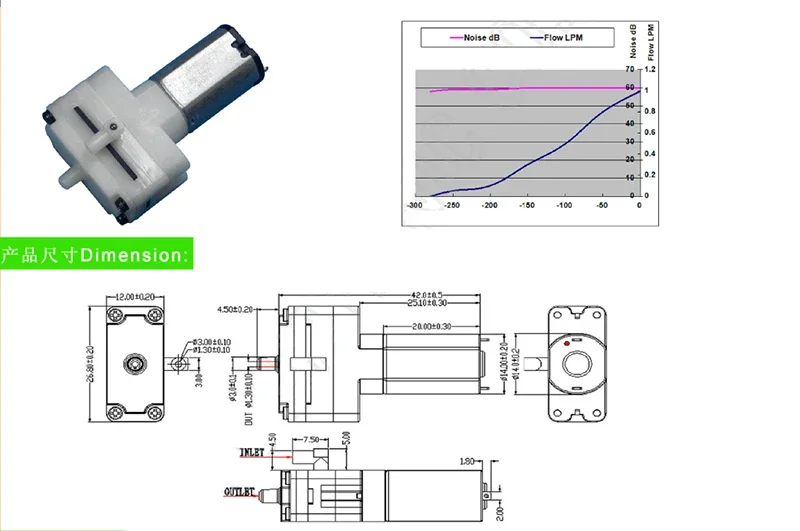 Liquid Transfer Pump Electromagnetic Pump DC 5V Mini 031 Diaphragm Water Pump Self-priming Suction Water Pump for Xiaomi Mijia G1 MJSTG1 Robot Vacuum Mop Cleaner