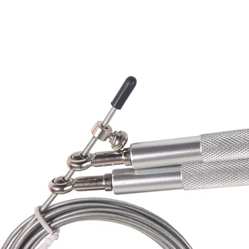 1PC Jump Rope Ultra-speed Skipping Rope Steel Wire Jumping Ropes for Boxing Gym Fitness Training 3 Meters Adjustable Speed Gym 3