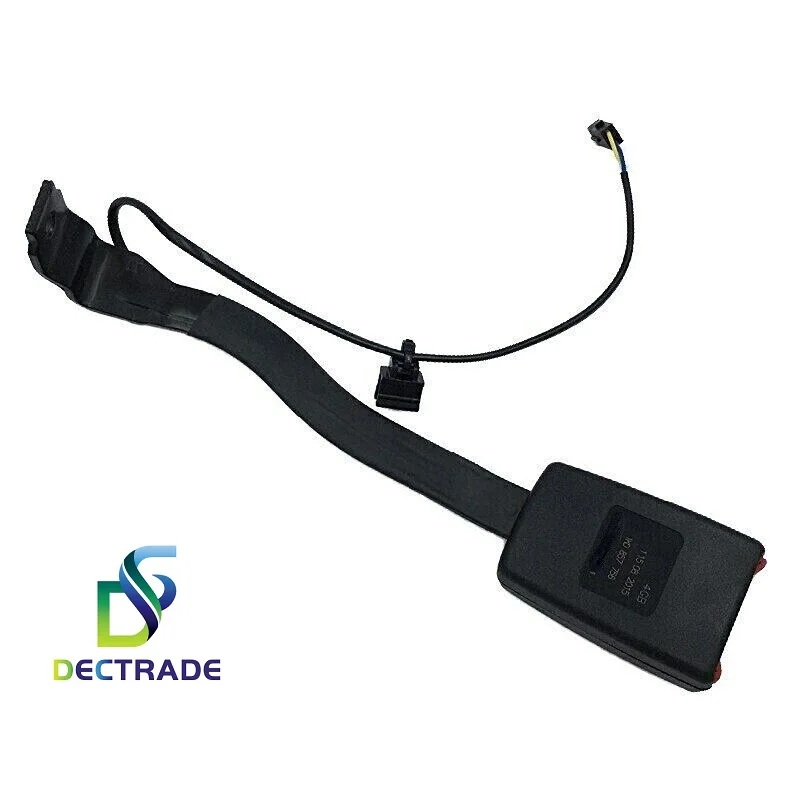 DECTRADE 안전 벨트 버클 익스텐더 클립 소켓, 경고 케이블 포함, 폭스바겐 보라 골프 5 제타 MK5 1KD 857 755 1KD857755 1KD857756