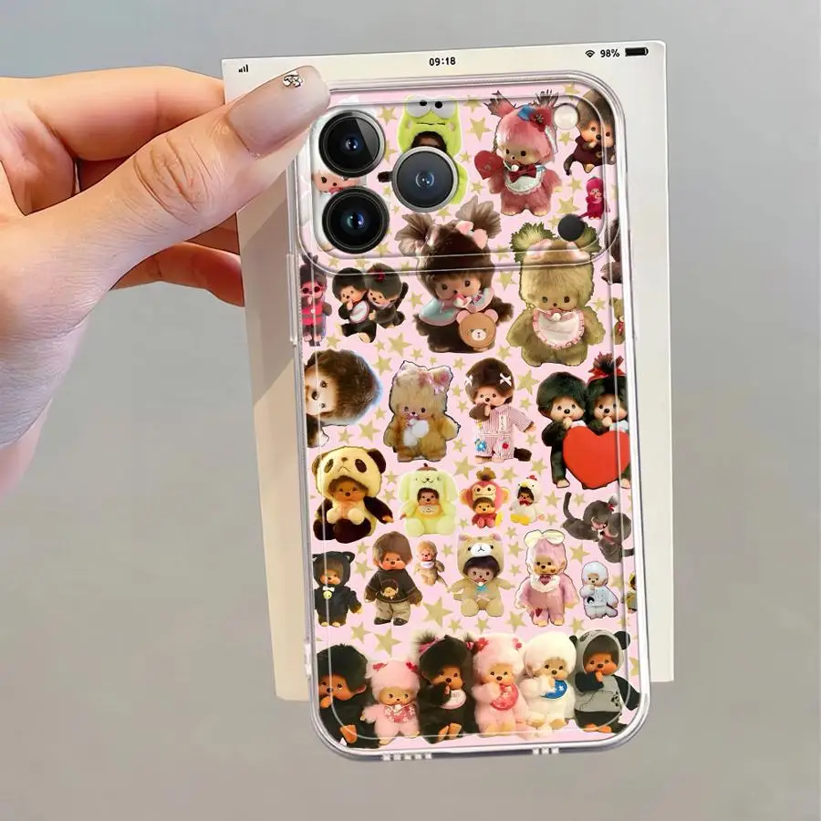 Cartoon M-Monchis Soft Phone Cover Case