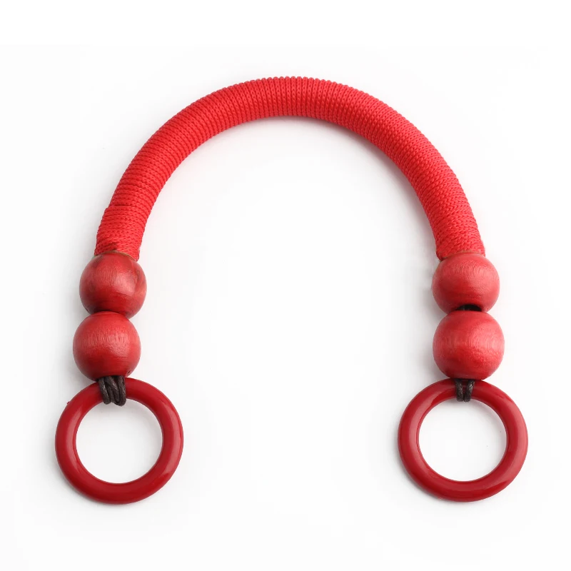 Asas Para Bolsas Tejidas PH PandaHall Asas De Madera Con Cuentas