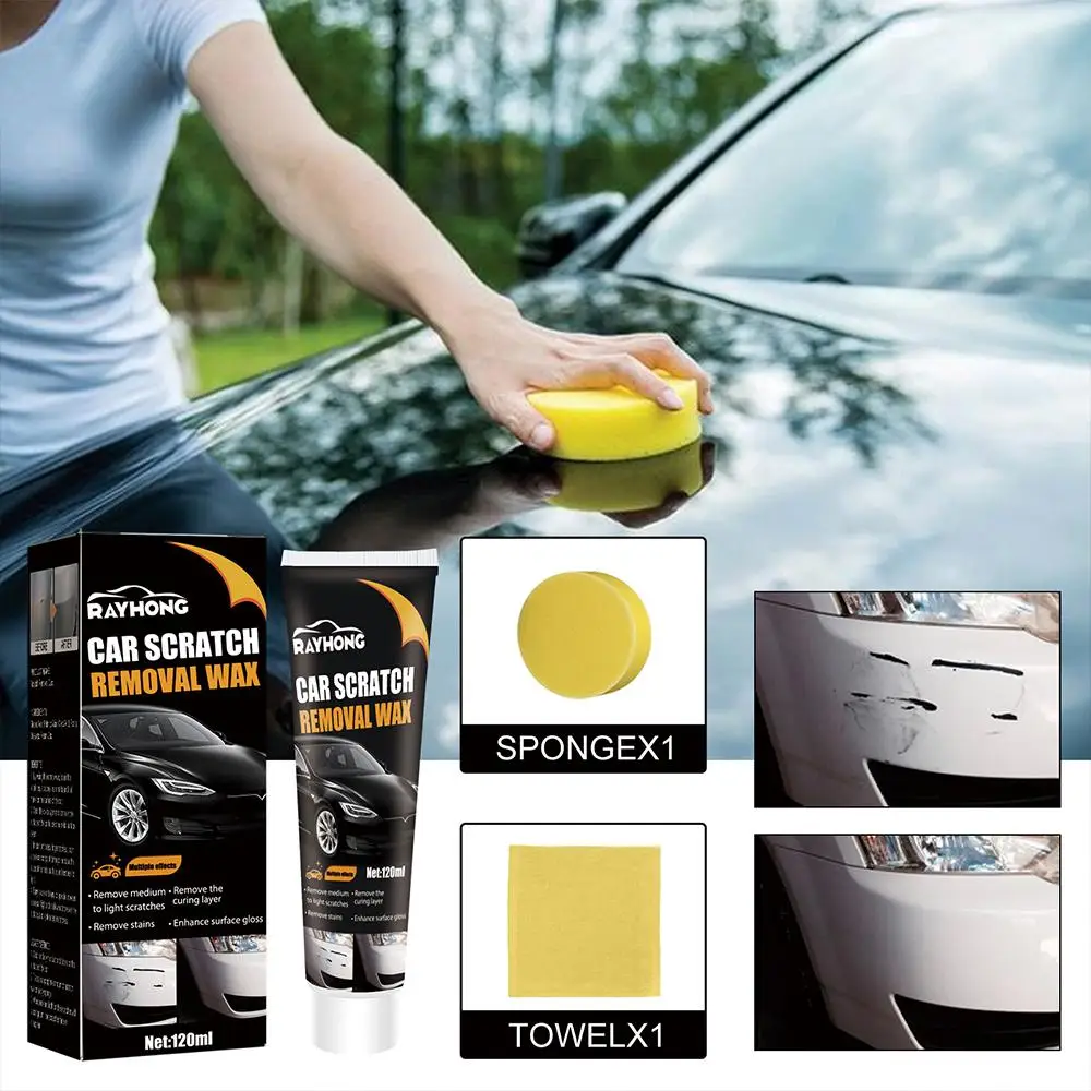 

Car Scratch Repair Paste 120ml Compound wax Car Scratches Auto Cream Scratch Remover Polishing Care Paste Repair Repair