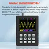 ZEEWEII DSO1C81 2.8 Inch Handheld Digital Oscilloscope 100M Bandwidth Oscilloscope Signal generator 4
