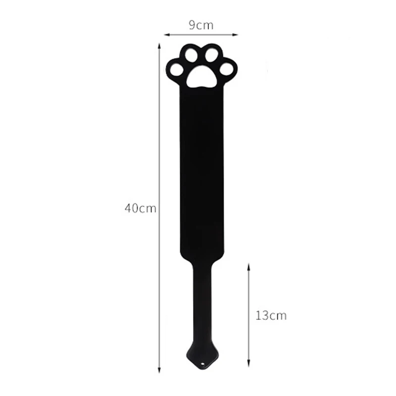 40CM Acrylic Cat Paw Whip Spanking Paddle fo Equestrian Riding Equestrian bat 4