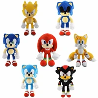 Super Peluche jouets doux ombre Amy Rose jointures queues jouets en Peluche Anime hérisson doux Peluche poupées cadeau pour les enfants 2
