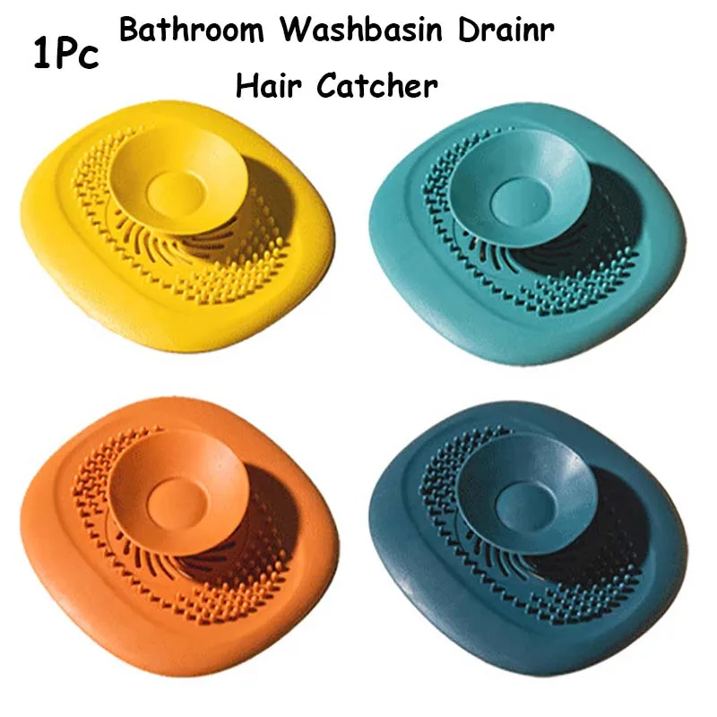 

Bathroom Washbasin Drain Hair Catcher Irregular Pattern Bath Stopper Plug Sink Strainer Filter Kitchen Accessory