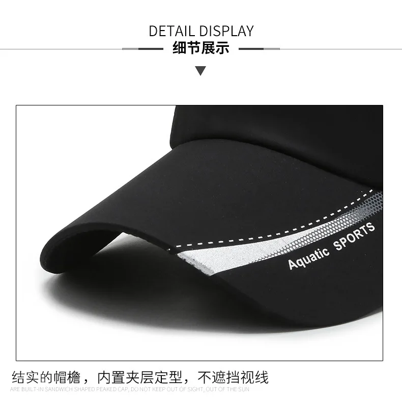 Outdoor Waterproof Qucik Dry Hats for Men Women Sport Golf Fishing Adjustable Summer Sun Baseball Caps baseball caps sports sun hats golf caps