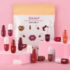18Pcs/Set Matte Capsule Lipstick Set Color Fixing Lasting Waterproof Non-Stick Cup Mouth Nude Makeup Sexy Lips Solid Lip Gloss 6