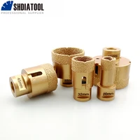 SHDIATOOL 1pc forets noyaux Dia4-160mm couronnes de forage porcelaine céramique granit marbre trou scie M14 filetage meuleuse d'angle 4