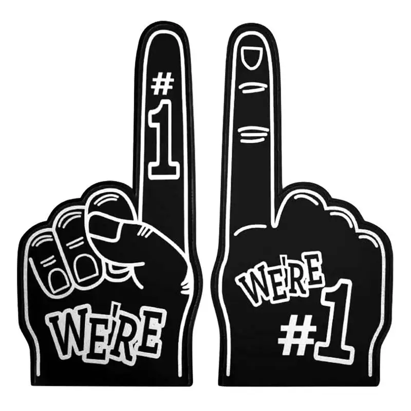 Foam finger props Cheer Up Foam Fingers for Sports 18 Inch Sports Fan Finger
