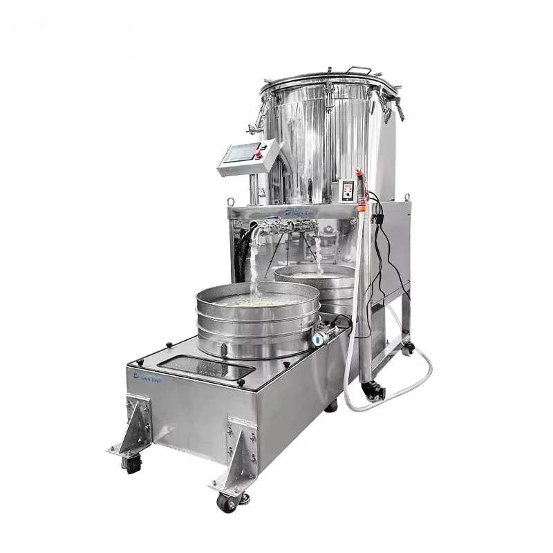 50 Gallonen 75 Gallonen vorte 용매가 없는 추출 분리기 Maschinen ausrüstung