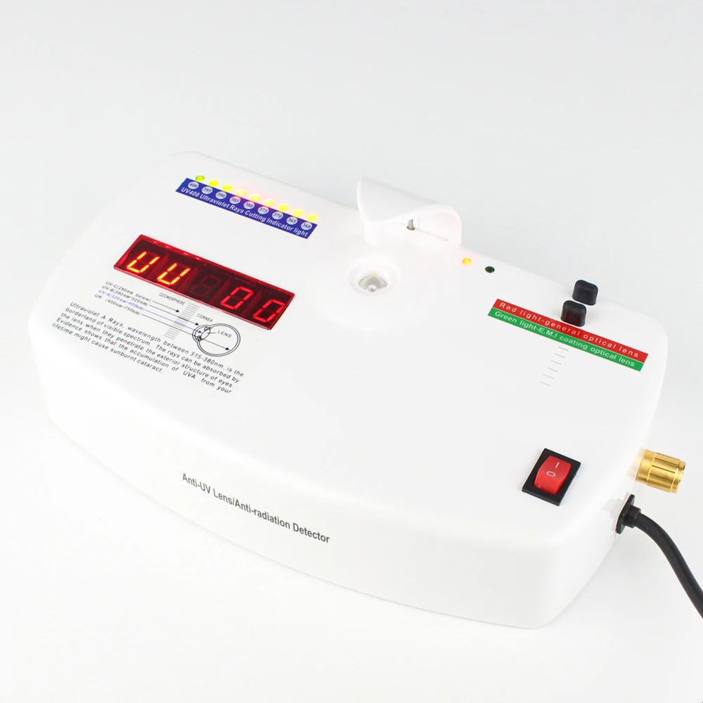 UV400 Lens Tester Anti-Radiation Test Machine Anti-Ultraviolet Eyeglasses Detector