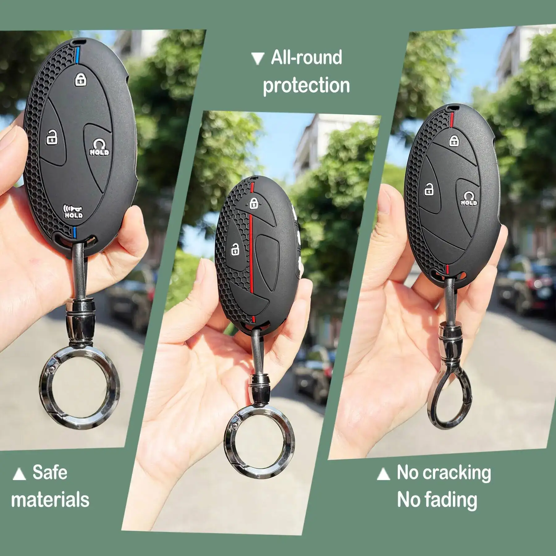 Premium Car Key Cover | Sleek and Durable Protection