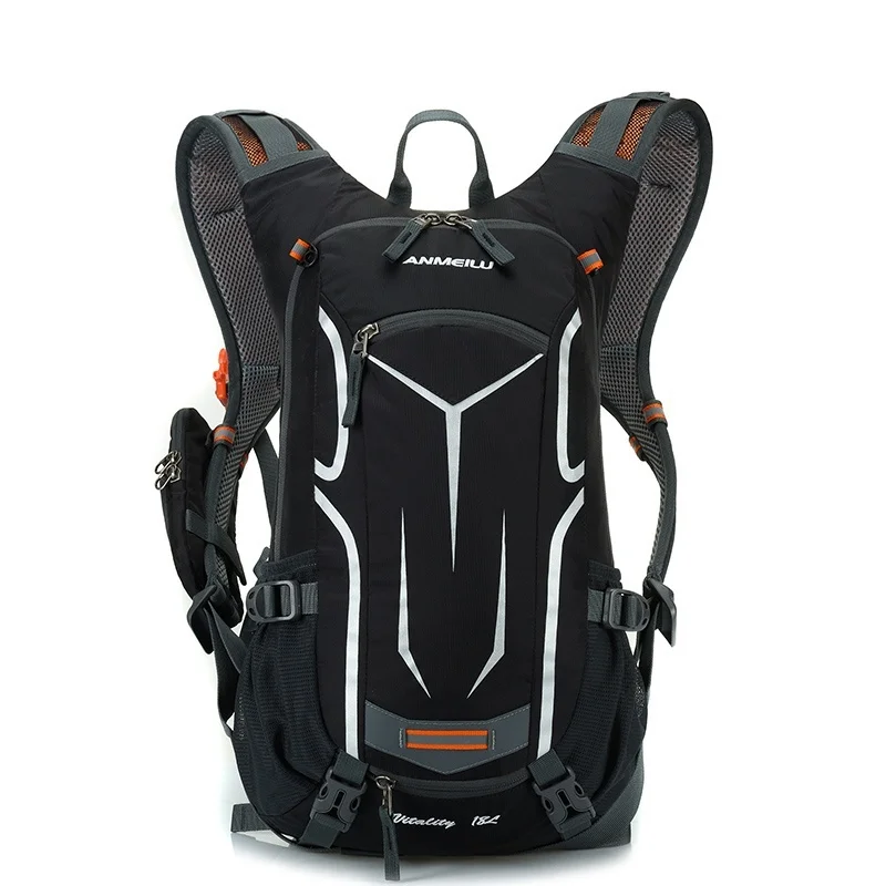 black backpack