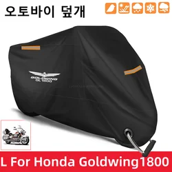 Motorcycle Cover Waterproof Outdoor Scooter UV Protector Dust Rain Cover For Honda Goldwing1800 GL1800 F6B 2002-2017
