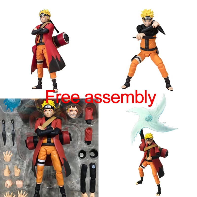 Figuras articuladas de Naruto Uzumaki para niños, muñecos articulados ...