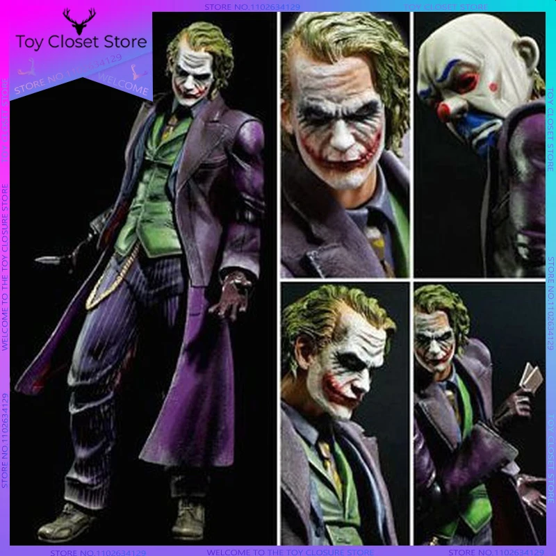 Hottoys Dc Anime Hero Batman The Dark Knight Rises Joker Mobile Box Giocattoli In Pvc 26Cm Action Figure Collection Regali Di Natale