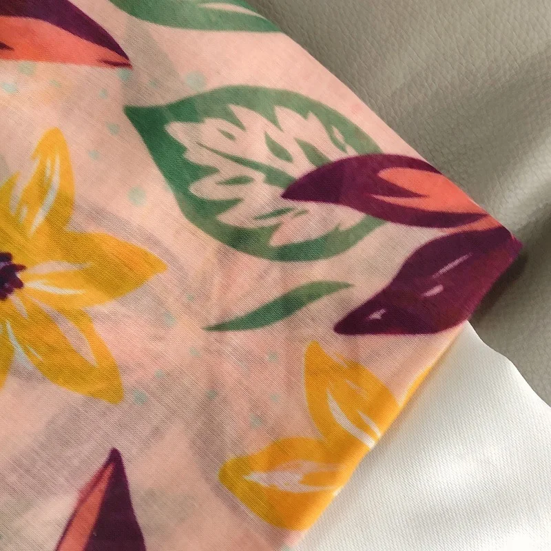 36 Designs Blumendruck Voile Quaste Viskose Schal Schal weich dünn Wrap Pashmina Stirnband Bufandas muslimischen Hijab Sjaal 180 * 90 cm – Detail 32