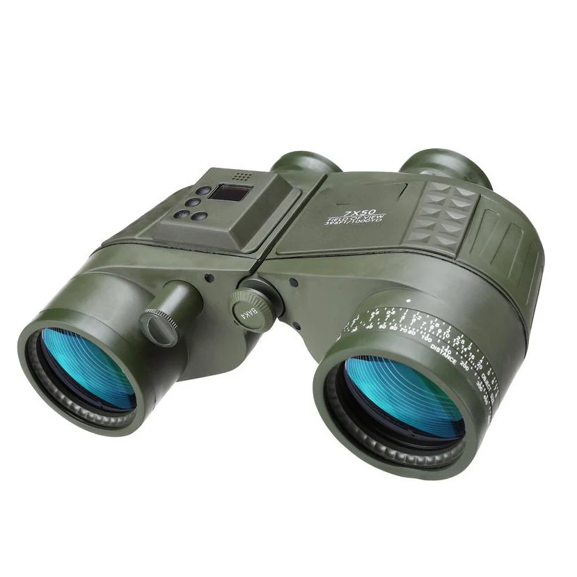

7x5 0 водонепроницаемый бинокль с биноклем с ночным видением, телескоп с дальномером и фотографией для охоты, гольфа, спорта