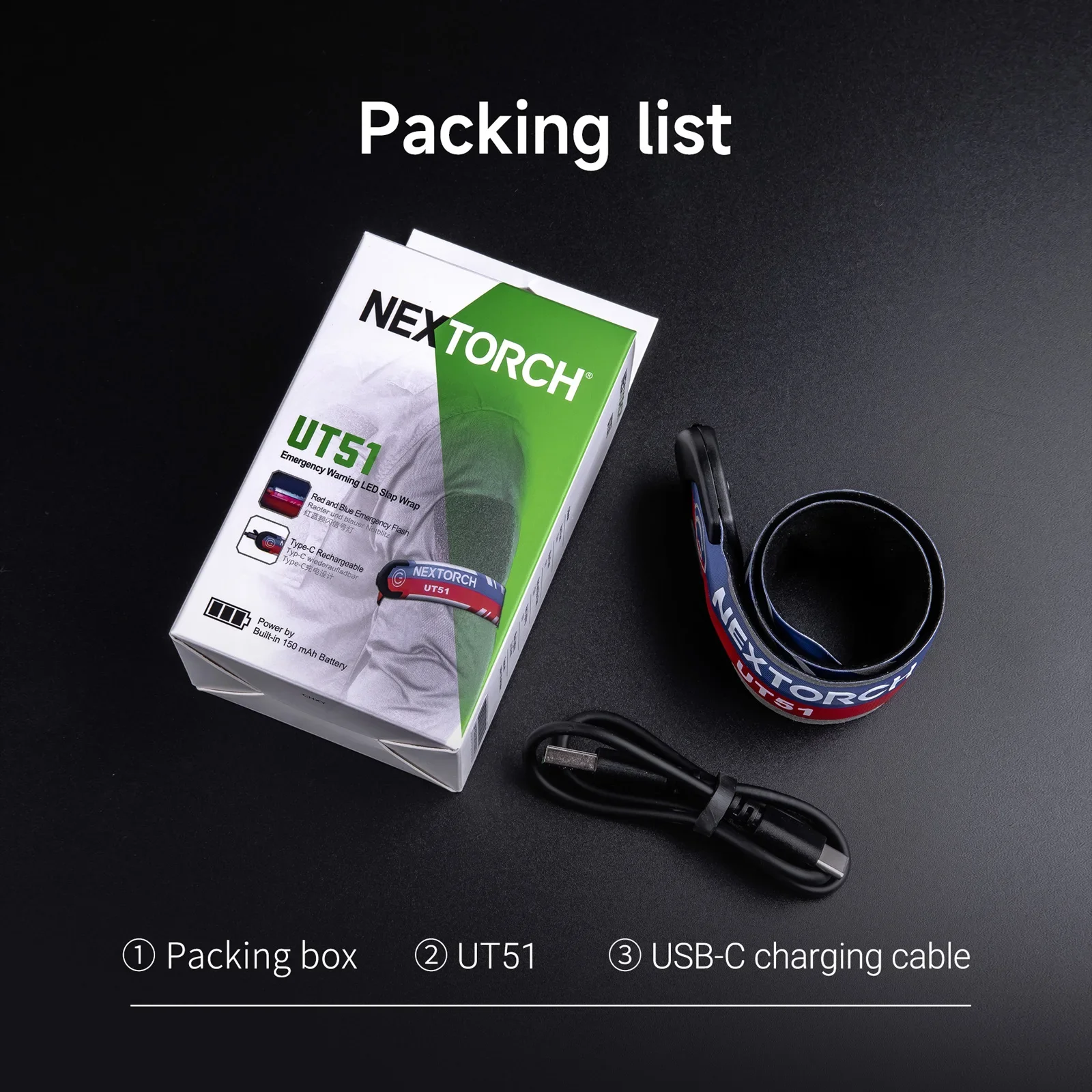 Рисунок 6 - NEXTORCH UT51 флэш-браслет с красным