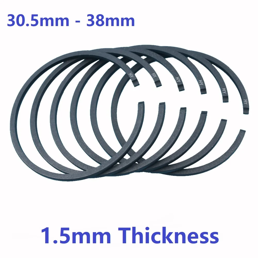 4pcs 2 Stroke Chainsaw Piston Rings 1.5mm X 39mm 40mm 40.5mm 41mm 41