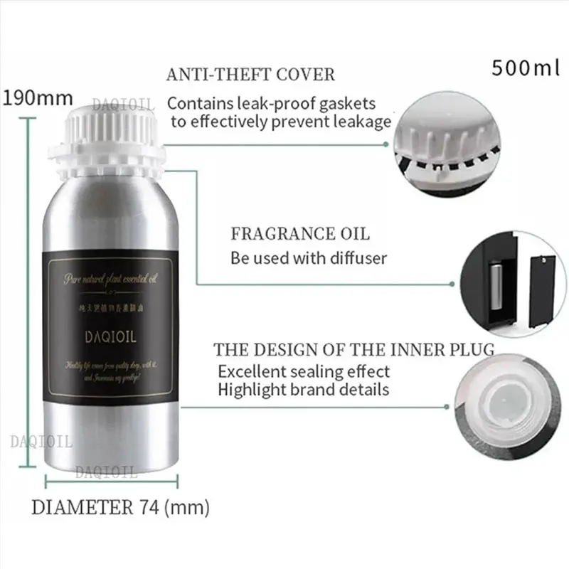 100ml Essential Oil For Waterless Aroma Diffuser Hotel Air Freshener Fragrance Oil For Candle Making Scent Diffuser Aroma Oil 4