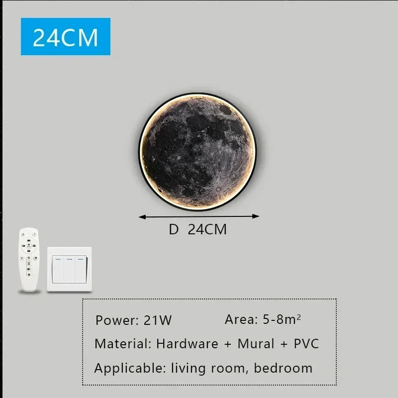 Moon  24cm