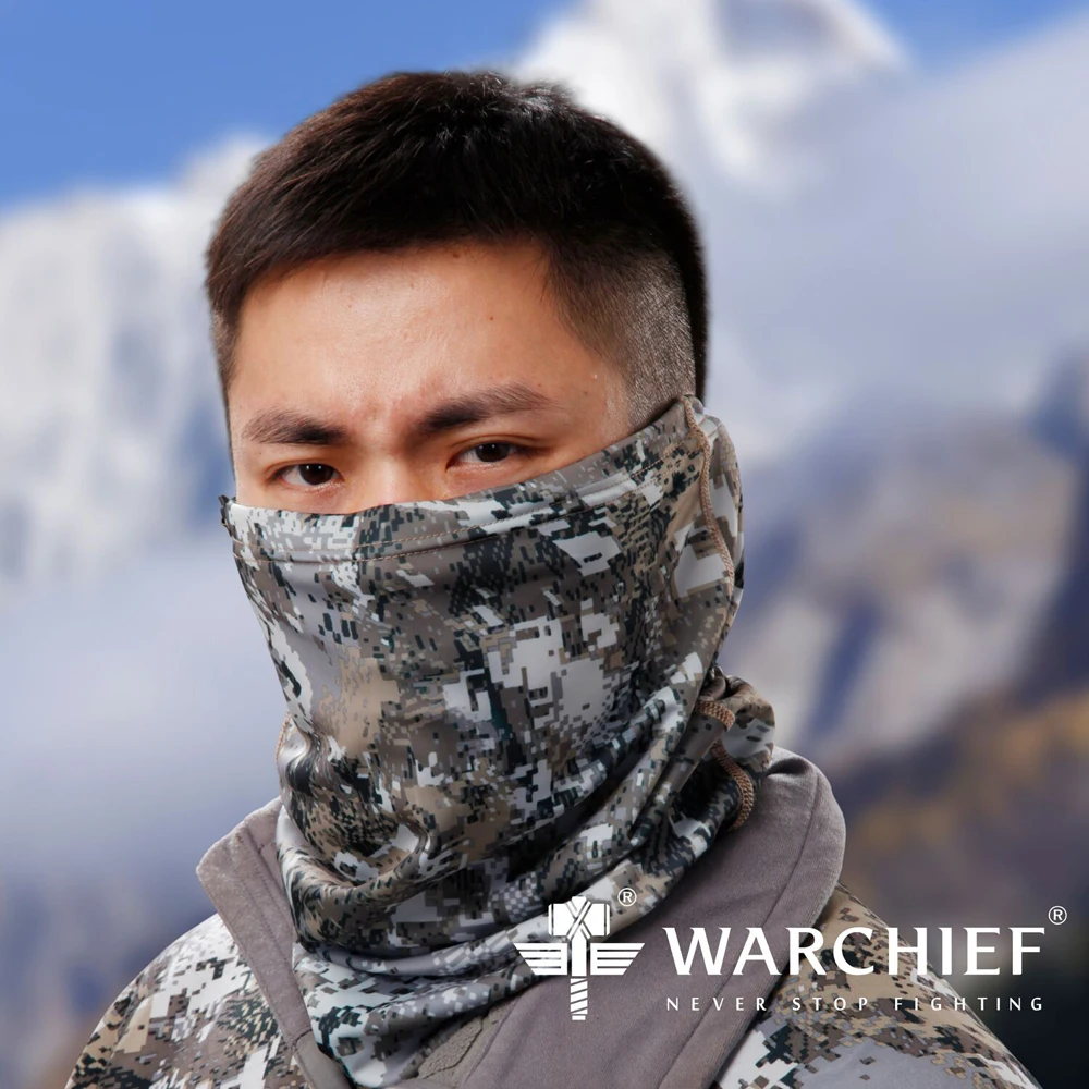 Warchief Multicam Scarf Ring Scarves MC Camo Breathable Quick-dry Neck Warmer Camo Headband Shawl Cycling Hunting Tube Scarf 3