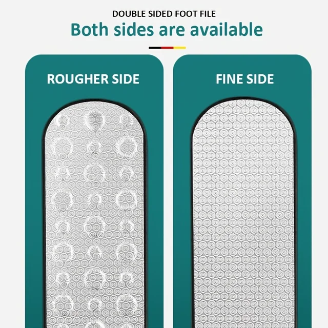 High-Quality 304 Stainless Steel Foot File Double Sided 4
