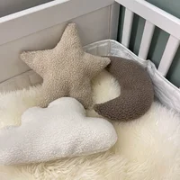 Newborn Photography Props 31.6*21.6cm Cloud Shaped Soft Pillow Baby Photoshoot Posing Backdrop Accessories 4
