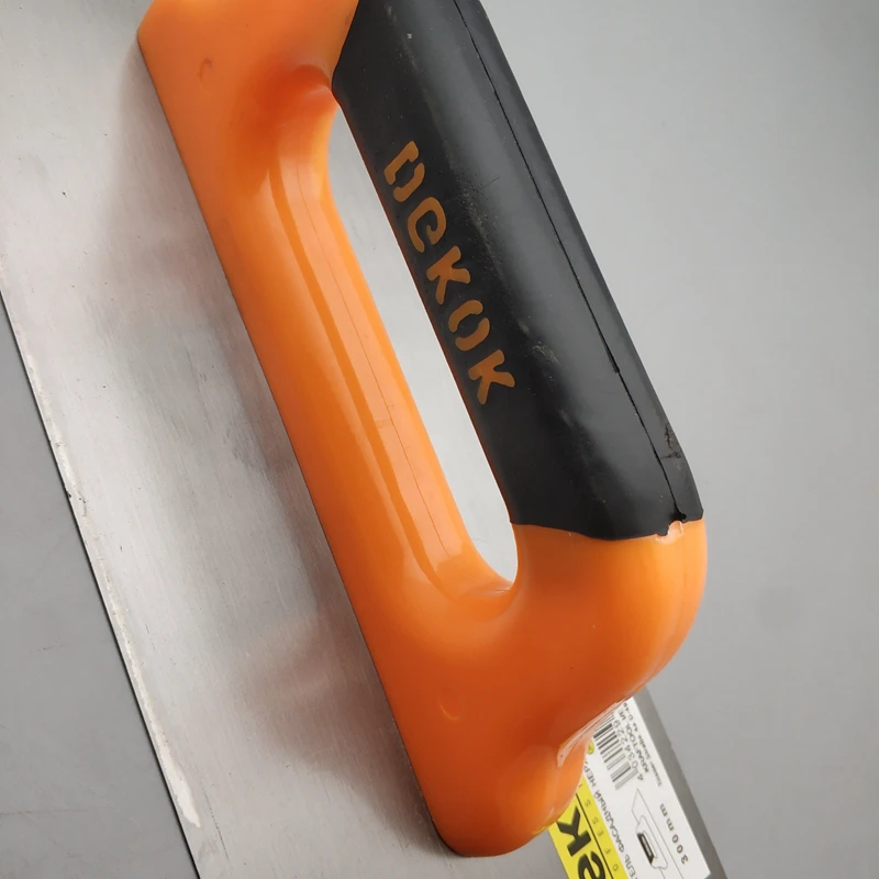 Plastering Trowel Plastering Trowel Single-handle 24.5/29.5/39.5/49.5cm Putty Scraper Gypsum Trowel Plaster Paint Feed Filling Construction Tools
