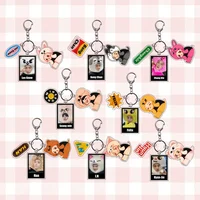 Skzoo Stray Children's Power KPOP Keychain Accessories Cartoon Pendant Cute Creative Charter Keychain Surrounding Fans Gifts