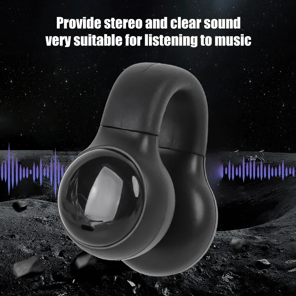 M47 bezdrátový sluchátka Bluetooth kost conduction sluchátka HIFI stereo ucho hák hluk redukce sportovní vodotěsný hra sluchátka