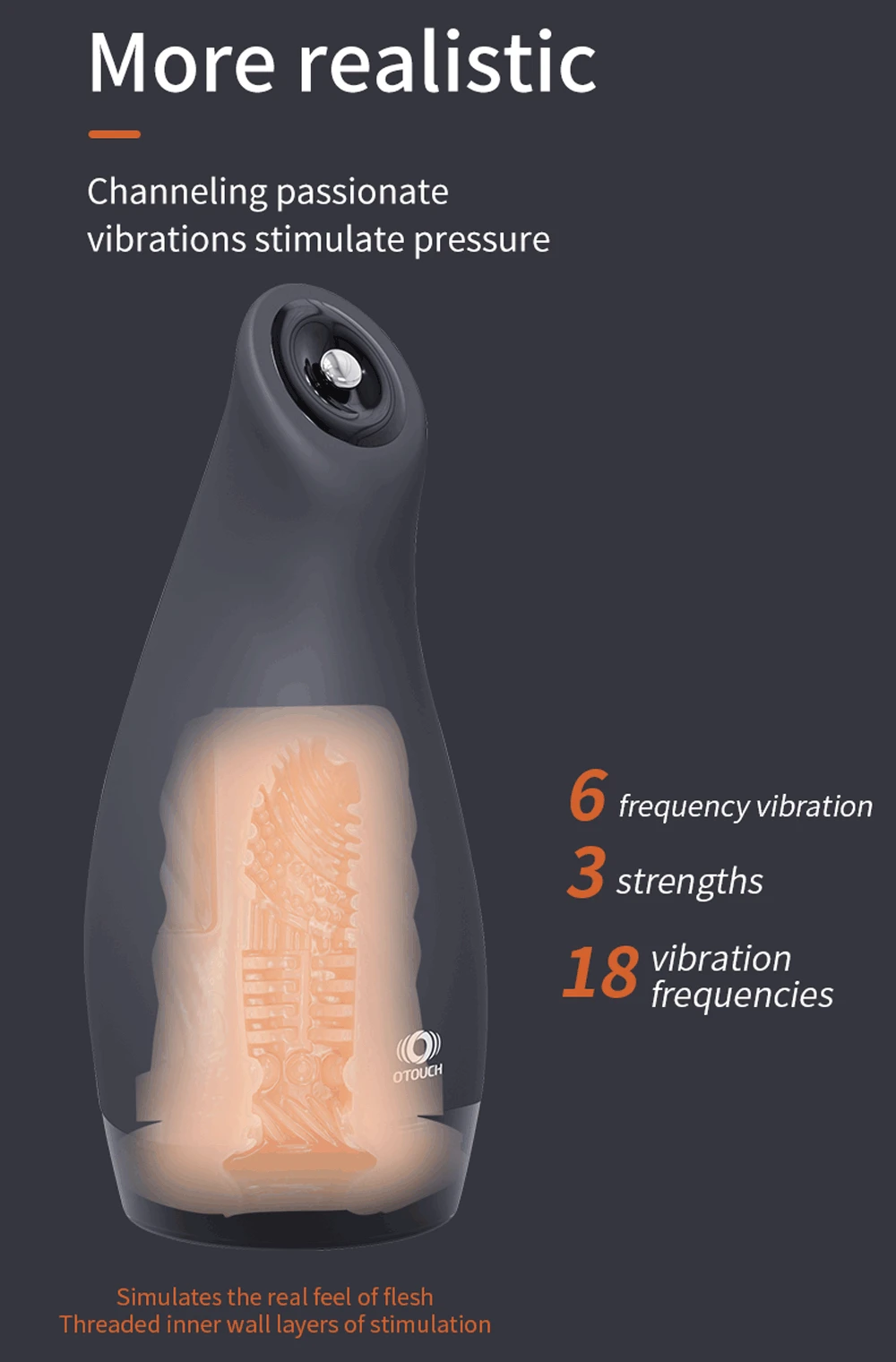 Automatic Masturbation Cup With Vibration And Blowjob Function_voghion.com
