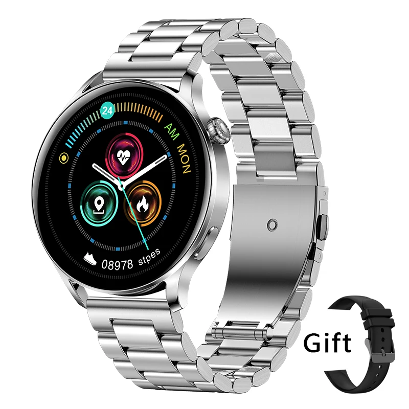 2022 New Smart watch Men Full touch Screen Sports fitness watch Bluetooth is Suitable For Android ios Bluetooth Call Smart watch 