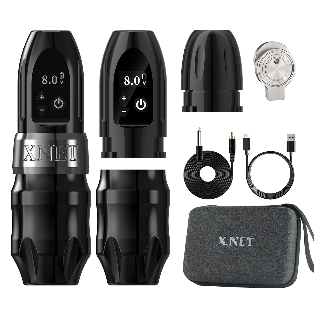 X net ワイヤレスタトゥーマシン　Wireless tattoo pen Xnet-tian-ワイヤレスタトゥーマシン,極細ペン,38mmグリップ