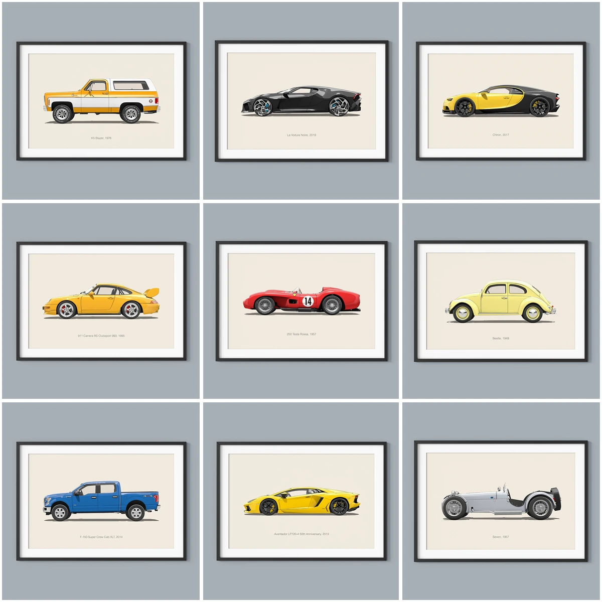 

New Mingche Sports Sports Car High Quality Poster Living Decoration Room Canvas Painting Art Home Wall Office Decor Picture