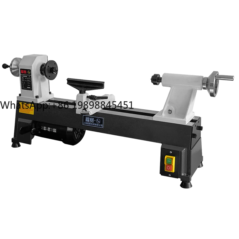 10-дюймовий ручний деревообробний токарний верстат MC1018 з нескінченною змінною швидкістю для будівництва та токарної обробки деревини