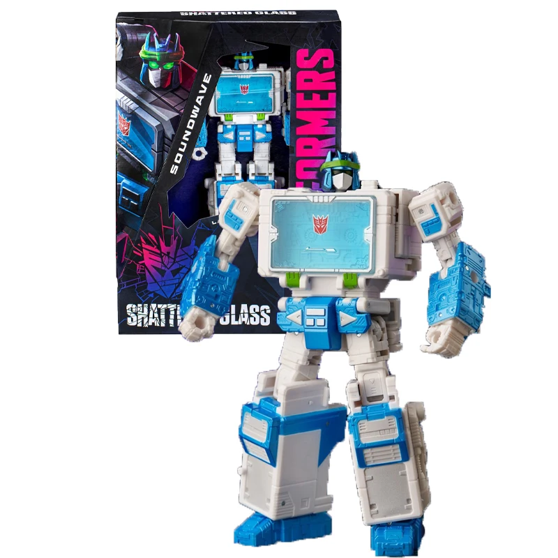 

Hasbro Transformers G Series Shattered Glass Soundwave Action Figure Model Toy 18Cm Original Action Pvc Figure Toy Gift Collect
