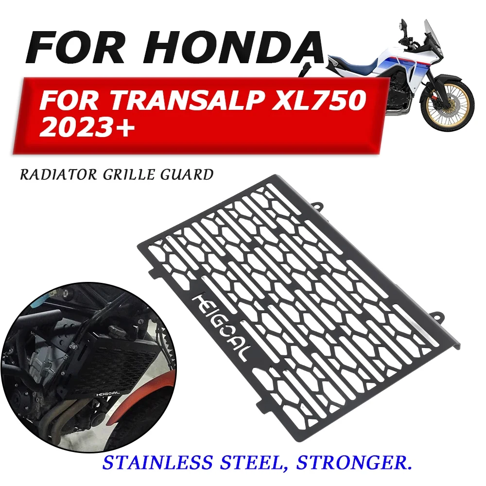 

Motorcycle Accessories Radiator Guard Protector Grille Grill Protection Cover For Honda XL750 TRANSALP XL 750 XL 2023 2024 Parts