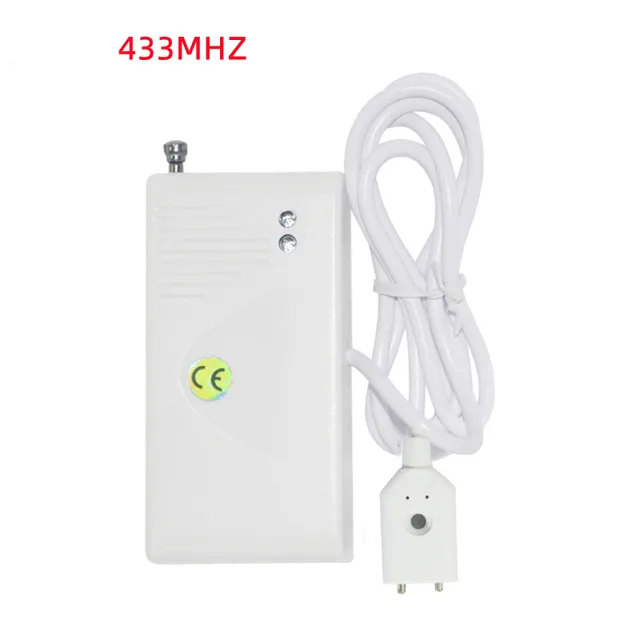 High performance 433MHZ Wireless Water leak sensor Water leakage detector alarm for alarm system 1