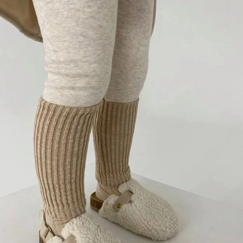 Baby Trousers Cotton Pants Baby Leggings Newborn Baby Pant 0-3Years Girls Elastic Waist Patchwork Legging Botton Cotton Long Trousers Toddler Kids Autumn Tighs Clothes