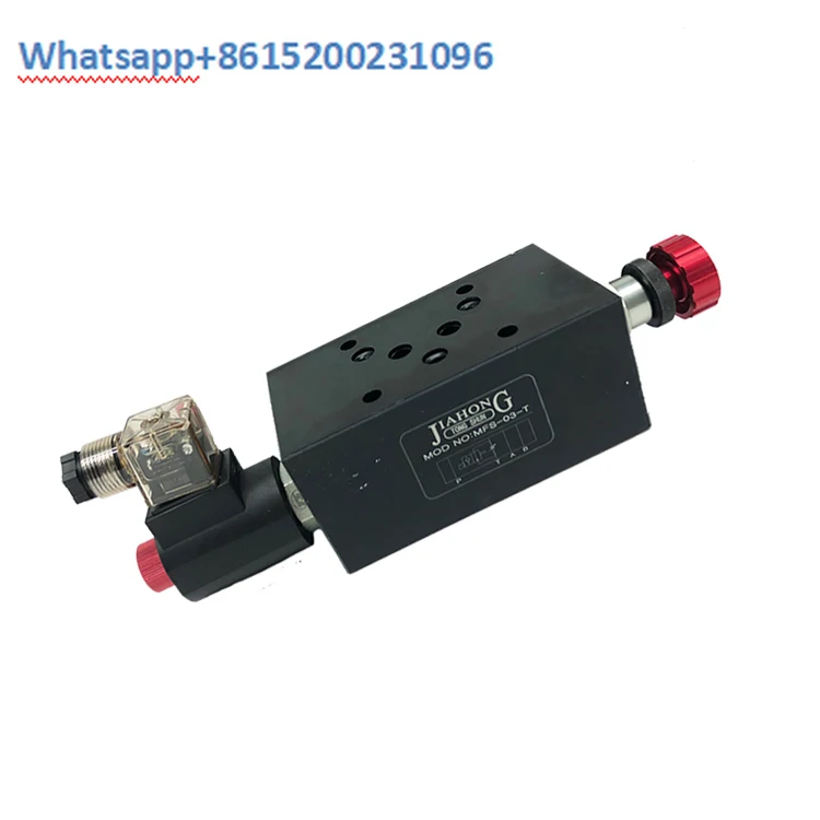 Гидравлический многослойный электромагнитный регулирующий клапан скорости MFS-02T/03T, электронный клапан дроссельной заслонки MFST/P/A, клапан управления потоком