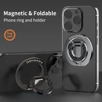 For MagSafe Double Sided Magnetic Phone Ring Holder Portable Folding Cellphones Stand Phone Accessories Support Bracket Grip Tok 4